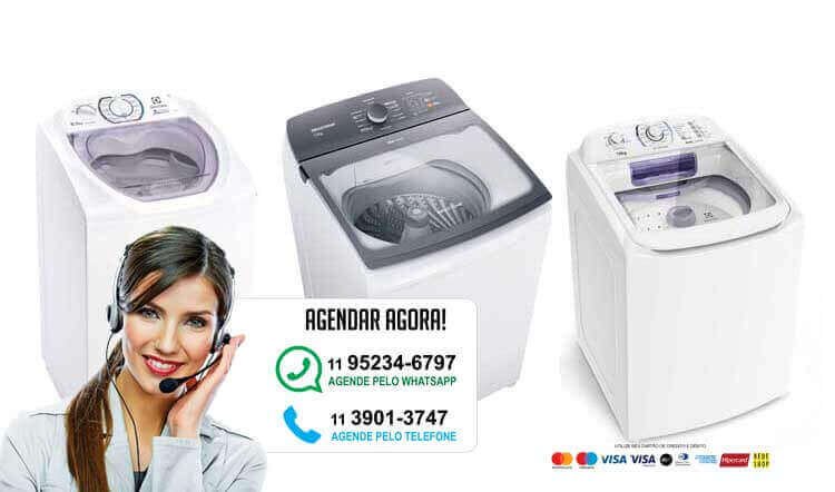 assistencia tecnica Lavadora de roupa
