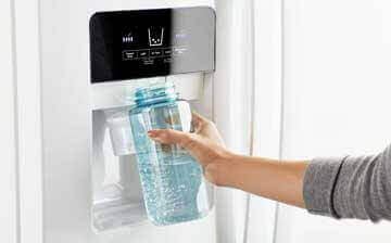 Troca de filtro de água refrigerador four flex